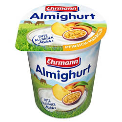 Almighurt 150 g, Pfirsich-Maracuja