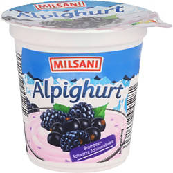 Alpighurt 150 g, Brombeere-Johannisbeere