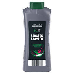 Herren-Duschgel 3in1 500 ml, Desert Heat