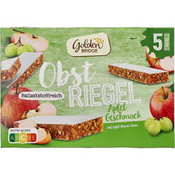 GOLDEN BRIDGE Obstriegel 5 x 30 g, Apfel