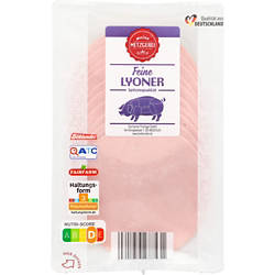 Aufschnitt, Lyoner 125 g