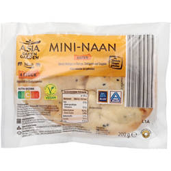 Mini Naan 200 g, Natur