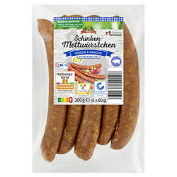 Schinken-Mettwürstchen 300 g
