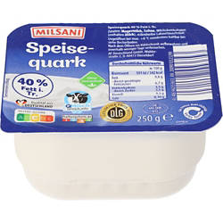 Speisequark 250 g, 40%