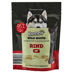 Wild Roots Hundesnack 150 g, Rind
