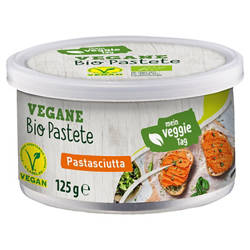 Bio-Veggie Pastete 125 g, Pasta Ascuitta