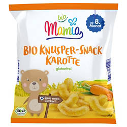 Bio-Knusper Snack 30 g, Karotte