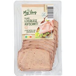 Veganes Leverkäse Sortiment, Aufschnitt fein 115 g