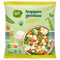 Bio-Gemüsemix 750 g, Suppengemüse