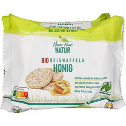 Bio-Reiswaffeln mit Honig 96 g