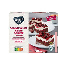 Sahneschnitten 450 g, Schwarzwälder Kirsch