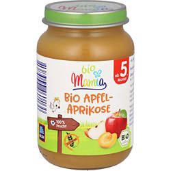 Bio-Früchte 190 g, Apfel-Aprikose