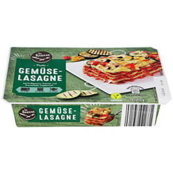 Pasta Fertiggerichte 400 g, Veggie Gemüse-Lasagne