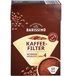 Kaffeefilter Nr. 4, 120 Stück