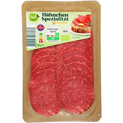 Bio-Hähnchen Spezialität 80 g, Klassik