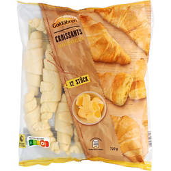 Gefüllte Croissants, Classic / Butter 0,72 kg