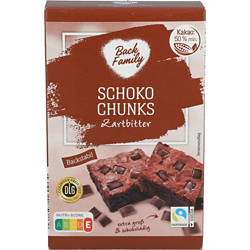 Schoko-Chunks 100 g, Zartbitter