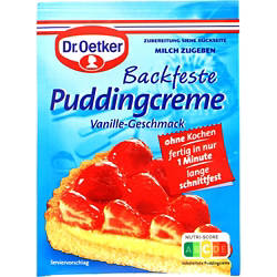 Cake helper, Puddingcreme
