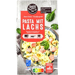SPEISEZEIT Steam Cuisine 400 g, Pasta mit Lachs