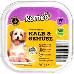 Classic Hund Nass 300 g, Kalb & gemuse