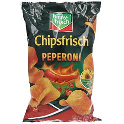 FUNNY FRISCH Chipsfrisch 150 g, Peperoni