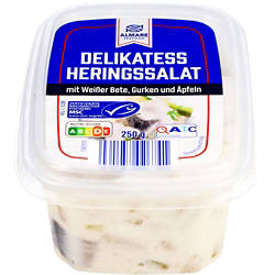 Heringssalat 250 g, Weiß