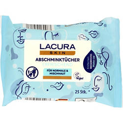 Abschminktücher 25 Stück, Classic