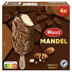 Premium Stieleis Mandel 600 ml