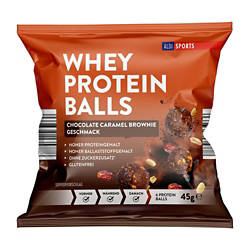 Whey Protein Balls 45 g, Chocolate-Caramel-Brownie