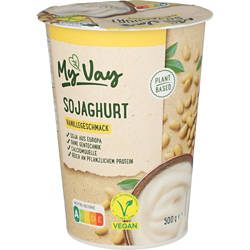 Sojaghurt 0,5 kg, Vanille