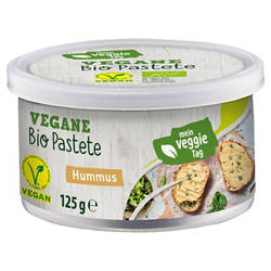Bio-Veggie Pastete 125 g, Hummus