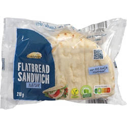 Flatbread Sandwich 210 g, Natur