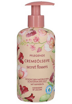 LACURA Cremeölseife 300 ml, Secret Flowers