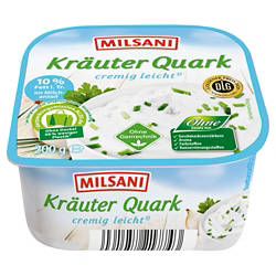 Gewürzquark 200 g, Kräuter leicht