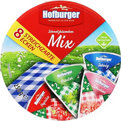 Schmelzkäse-Ecken 250 g, Mix
