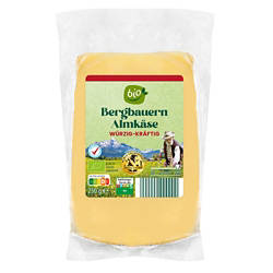 Bio-Bergbauernkäse-Variationen 250 g, Almkäse