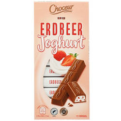 Milchriegel 200 g, Erdbeere-Joghurt