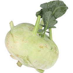 Kohlrabi Stück