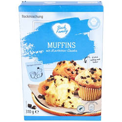 Backmischung 310 g, Muffins