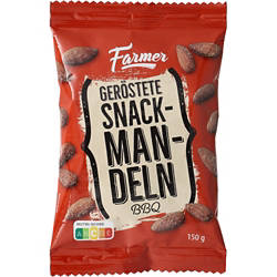 Snack-Mandeln 150 g, BBQ