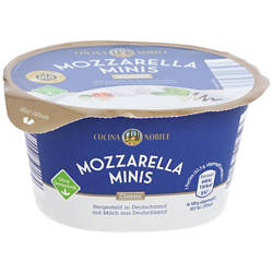 Mozzarella Minis 125 g, Classic