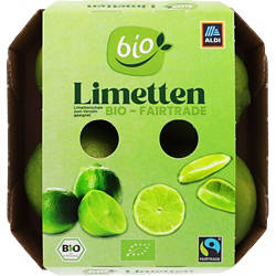 Bio Fairtrade Limetten, 4er-Packung