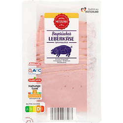 Aufschnitt, Leberkäse 125 g