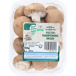 Champignons braun 400g