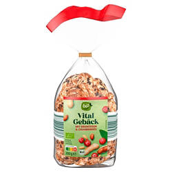 Bio Vitalgebäck 200 g, Cranberries