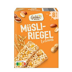 Müsli-Riegel 8 x 25 g, Erdnuss