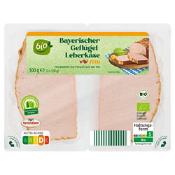 Bio-Bayerischer-Leberkäse Geflügel 300 g