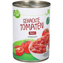 Bio Tomaten gehackt 400 g, Natur