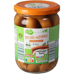 Bio-Wienerle 250 g, Geflügel