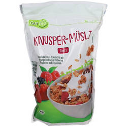 Bio-Müsli Knusper 0,5 kg, Beeren